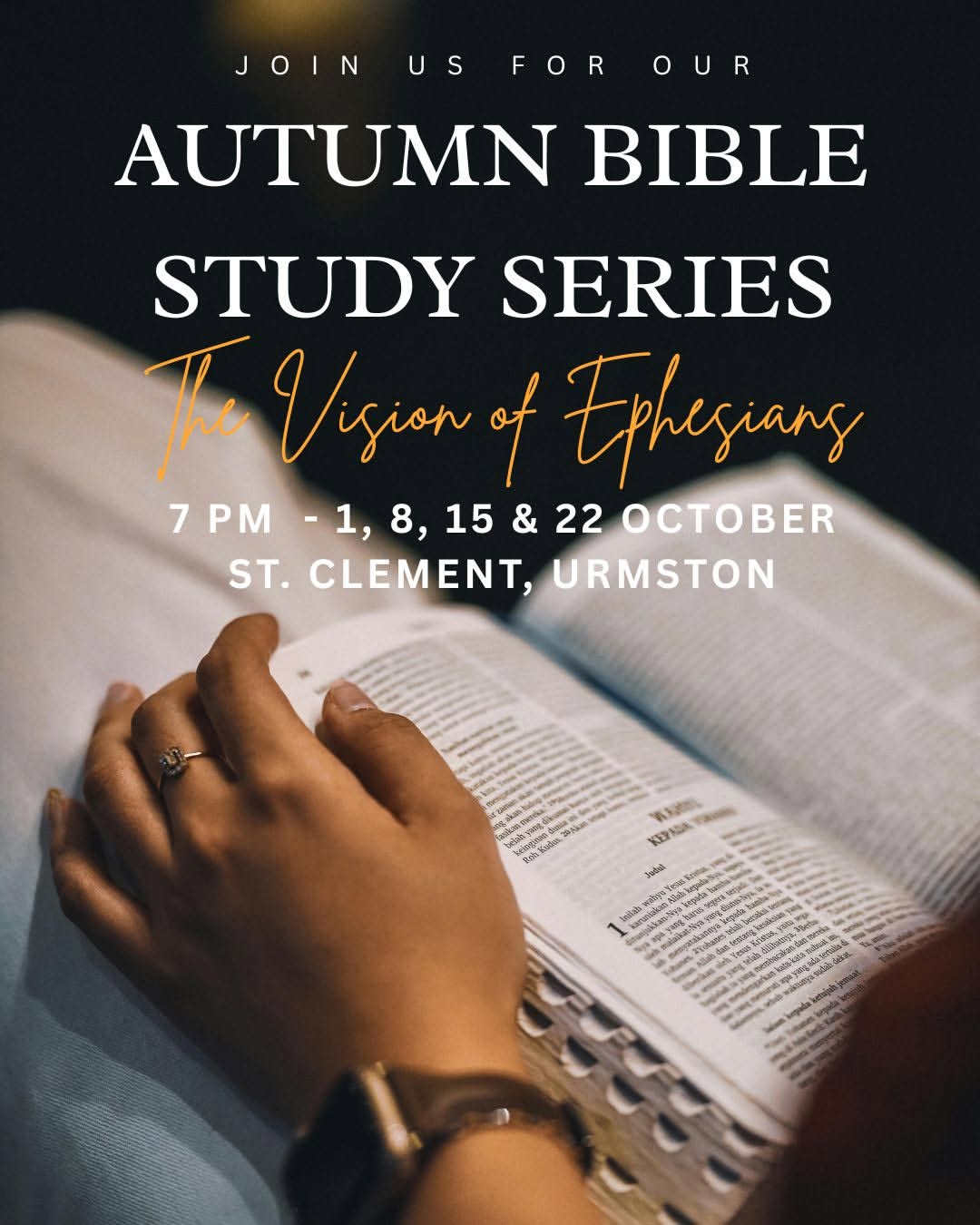 Autumn bible study series