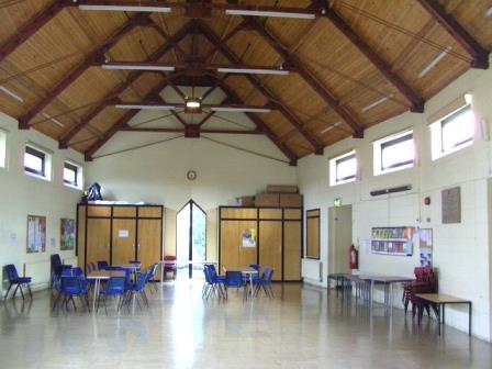 inside church hall